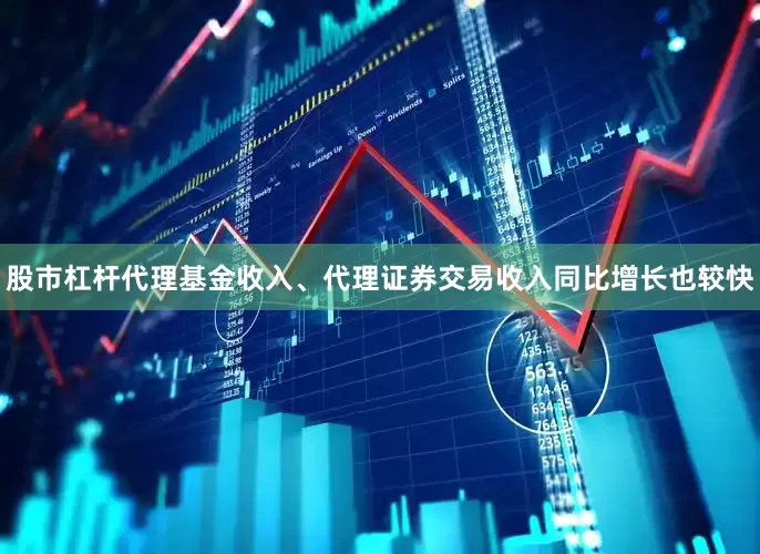 股市杠杆代理基金收入、代理证券交易收入同比增长也较快